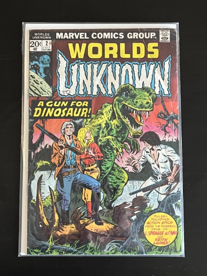Worlds Unknown Marvel Comic #2 Bronze Age 1973