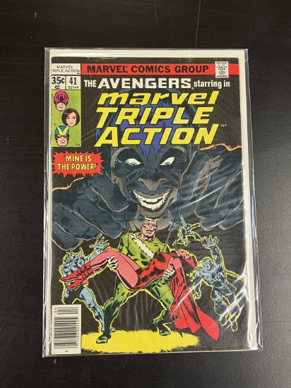 Marvel Triple Action Marvel Comic #41 Bronze Age 1978 The Avengers