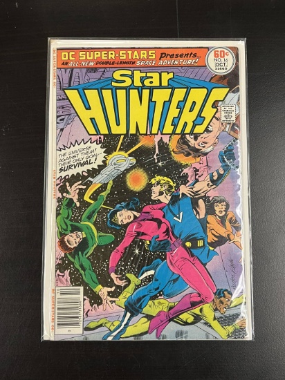 DC Super-Stars presents Star Hunters DC Comic #16 Bronze Age 1977
