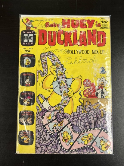 Baby Huey in Duckland Harvey Comic #4 Silver Age 1963