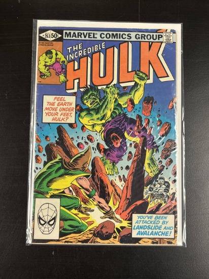 The Incredible Hulk Marvel Comic #263 Bronze Age 1981