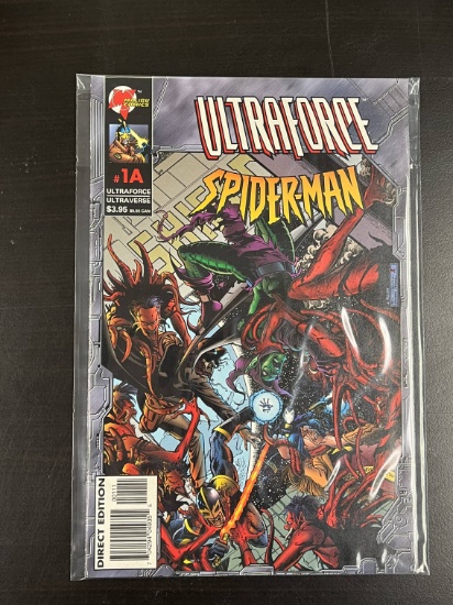 Ultraforce Spider-Man Marvel Comic #1A 1996