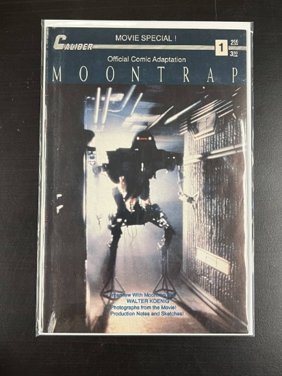 Moontrap Caliber Comic #1 1989