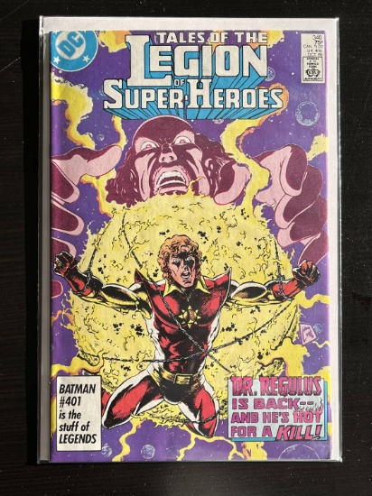 Legion of Super-Heroes DC Comic #340 1986