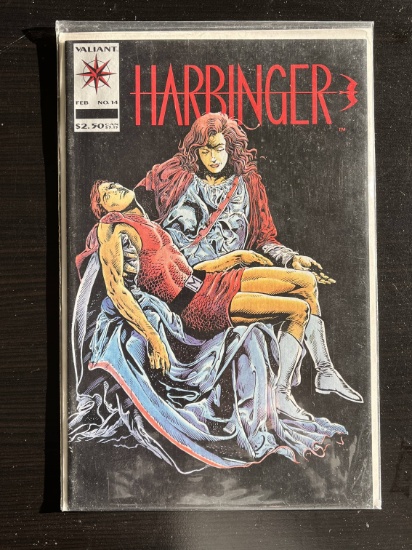 Harbinger Valiant Comic #14 1993 Key 1st Cameo Appearance of Stronghold.