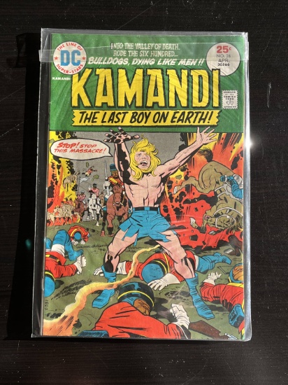 Kamandi the Last Boy on Earth DC Comic #28 Bronze Age 1975