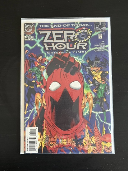 Zero Hour Crisis in Time DC Comic #4 1994