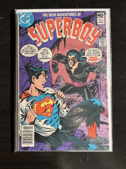 The New Adventures of Superboy DC Comic #4 Bronze Age 1980