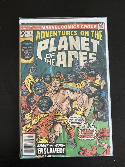 Adventures on the Planet of the Apes Marvel Comic #8 Bronze Age 1976