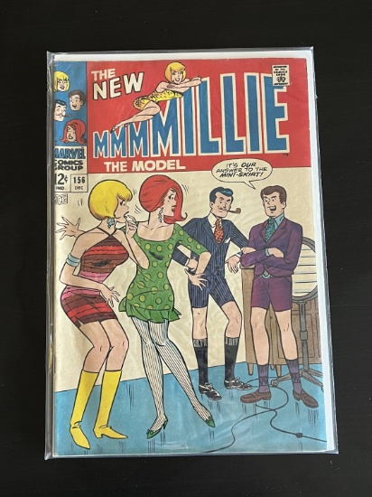 The New Millie the Model Marvel Comic #156 Silver Age 1967