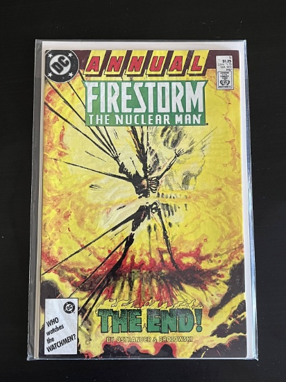 Firestorm The Nuclear Man Annual DC Comic #5 1987