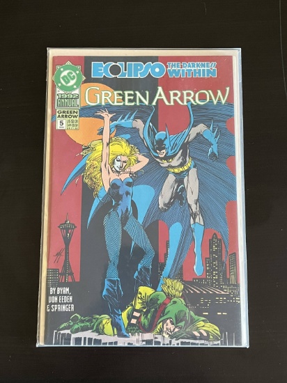 Green Arrow Annual DC Comic #5 1992