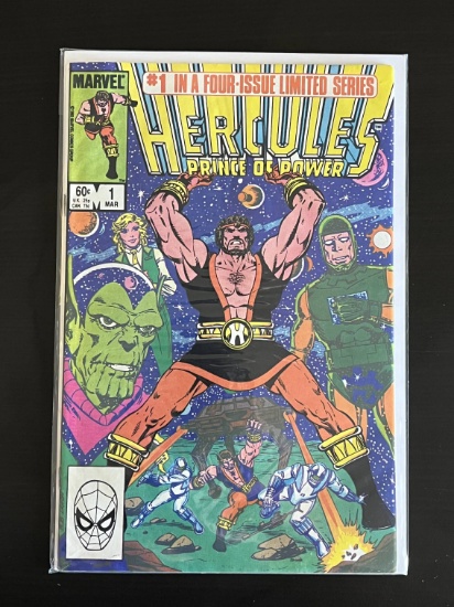 Hercules Prince of Power Marvel Comic #1 Bronze Age 1984