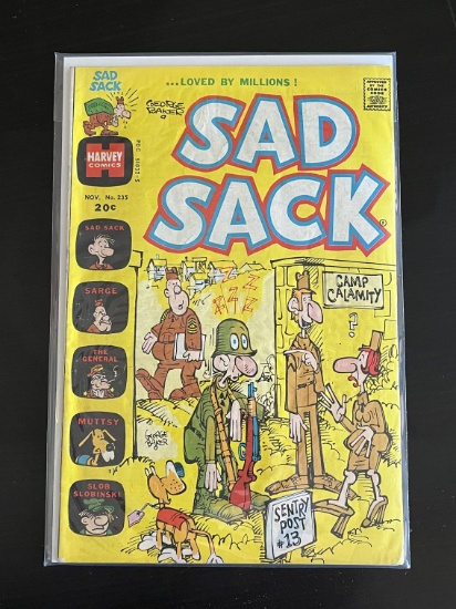 Sad Sack Harvey Comic #235 Bronze Age 1973