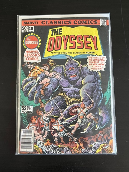 Marvel Classics Comics The Oddyssey Marvel Comic #18 Bronze Age 1977