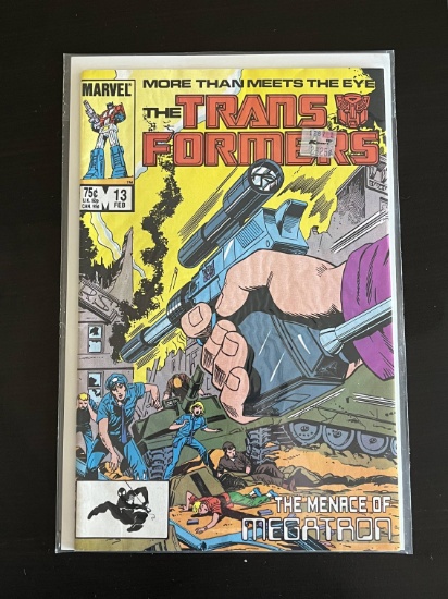Transformers Marvel Comic #13 1986