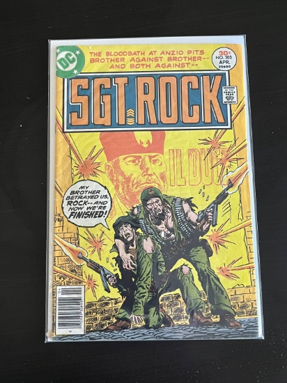 Sgt Rock DC Comic #303 Bronze Age 1977