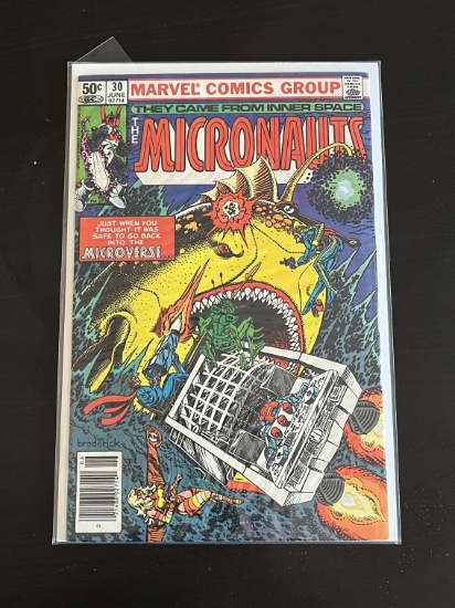 Micronauts Marvel Comic #30 Bronze Age 1981