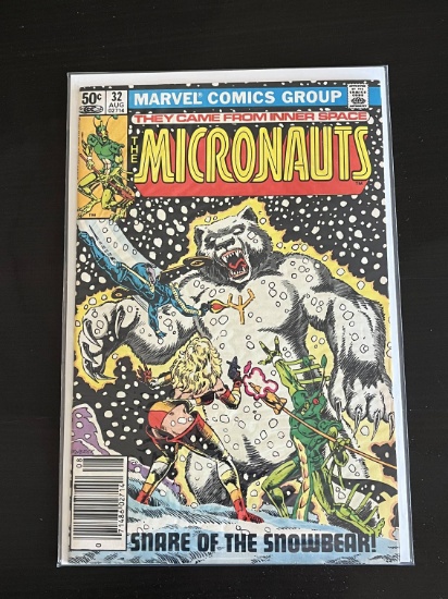 Micronauts Marvel Comic #32 Bronze Age 1981