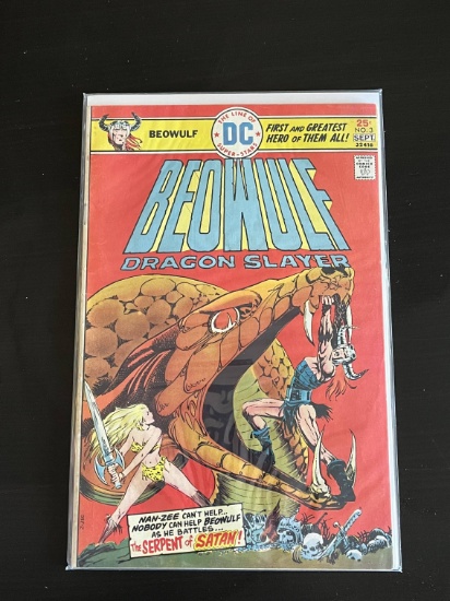 Beowulf Dragon Slayer DC Comic #3 Bronze Age 1975