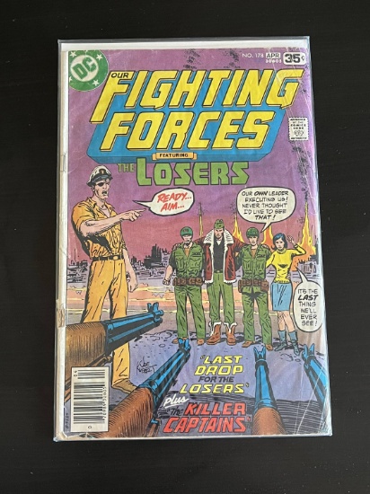 Our Fighting Forces Featuring the Losers DC Comic #178 Bronze Age 1978