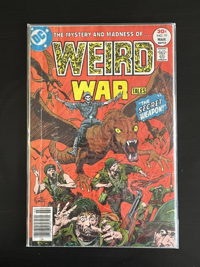 Weird War Tales DC Comic #51 Bronze Age 1977