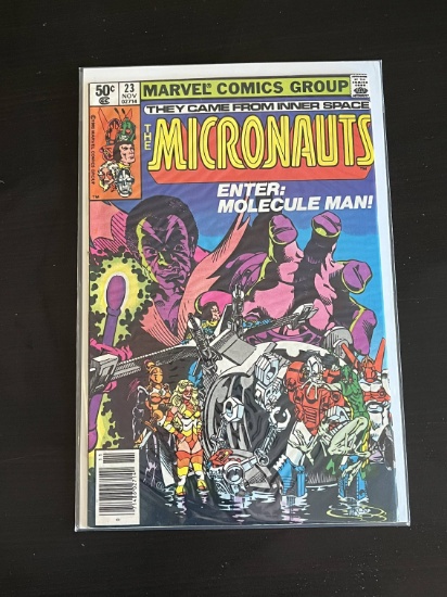 Micronauts Marvel Comic #23 Bronze Age 1980
