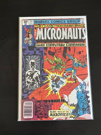 Micronauts Marvel Comic #24 Bronze Age 1980