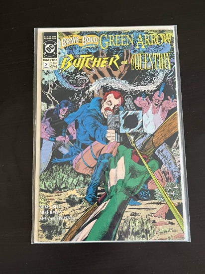 The Brave and the Bold presents the Butcher and the Question DC Comic #2 1992 Green Arrow