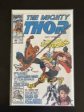The Mighty Thor Marvel Comic #448 1992 Spider-Man