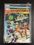 Mantech Robot Warriors Archie Adventure Series Comic #1 Bronze Age 1984