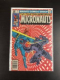 Micronauts Marvel Comic #27 Bronze Age 1981 Key Death of Biotron.