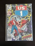 US 1 Marvel Comic #1 Bronze Age 1983 Key 1st Appearance of the Highwayman Jefferson Archer. 1st Appe