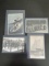 (4) WWII German 3rd Reich Postcards