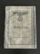WWII German Wehrpass with Photo Inside