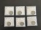 (6) 1916 Buffalo Nickels