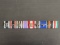 WWII German Army 9 Medal Ribbon Bar