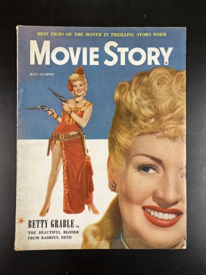 1949 Movie Story Magazine - Betty Grable
