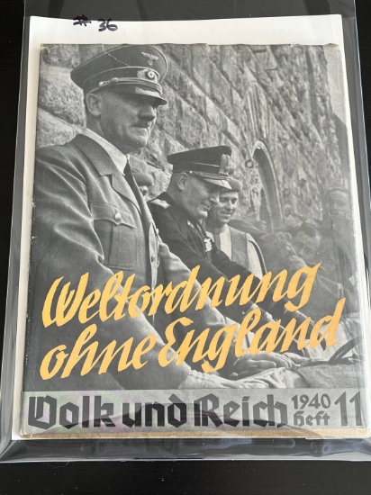 Softcover WWII German 1940 Photo Book