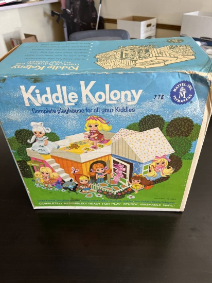 1967 Kiddle Kolony Playhouse-Original Box