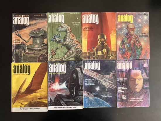 Vintage Science Fiction Digest Size Magazines