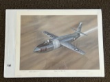 1985 Chuck Yeager Signed Ltd. Ed. Lithograph