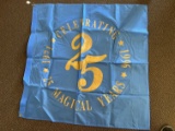 1996 Disney World Park Used 25th Anniv. Banner
