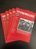 (5) 1980's WWII German SS Soldiers Vets Mags