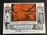 Rumble on the Docks (1956) Teens Gone Wrong Pressbook