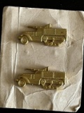 WWII U.S. Army Officer Tank Destroyer Collar Brass