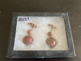 Antique Agate Cufflinks and Marbles