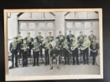 Great! Large Antique Military/Circus Band Photo