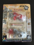 1960's Jousting Knights Plastic Figures Set