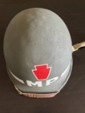 WWII 28th Inf. Div. MP Army Helmet w/Liner